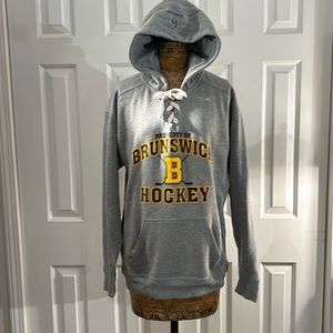 Harrow Brand Brunswick Hockey Hooded Lace Up Sweatshirt